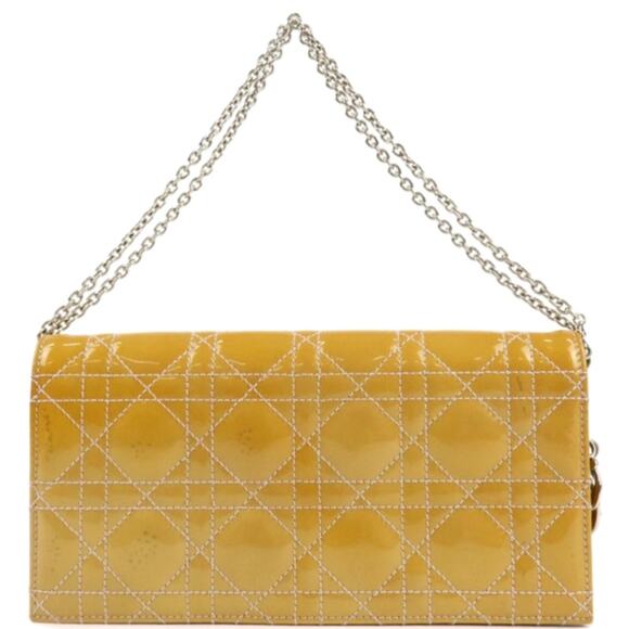 Christian Dior Handbags - 💎✨Beautiful✨💎Authentic Christian Dior Canage Patent Leather Chain Shoulder Bag